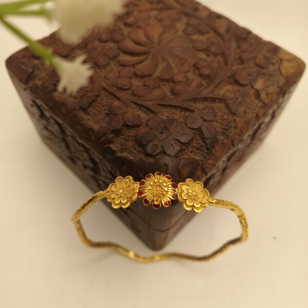 Golden Blossom  Veeki Bangle