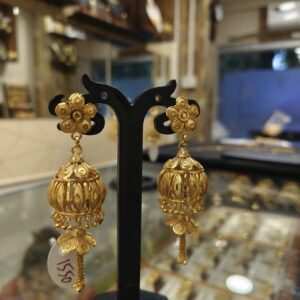 flower jhumka