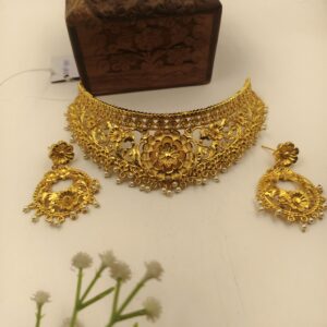 bridal necklace beeds work