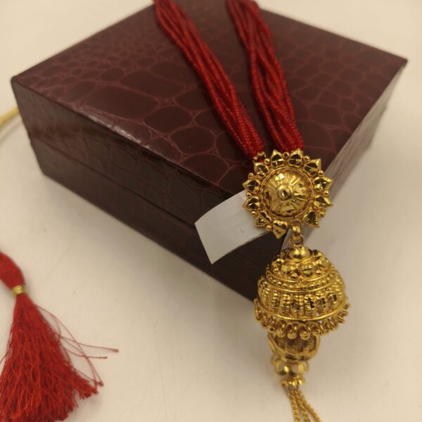 jhumka tassel pendent