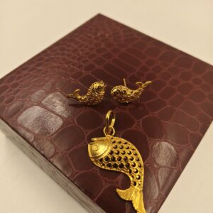 fish tassel pendent